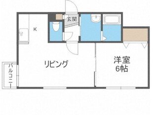 環状通東駅 徒歩7分 4階の物件間取画像